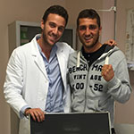 Boxe Orlando Fiordigiglio con Andrea Del Seppia