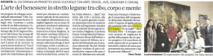 La Voce - Andrea Del Seppia Relatore Incontro "Cibo, corpo, mente"