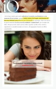 Nutrizionista Ravenna Andrea Del Seppia - Intervista iO Donna - Corriere Della Sera del 21 Novembre 2025 - Pag. 2